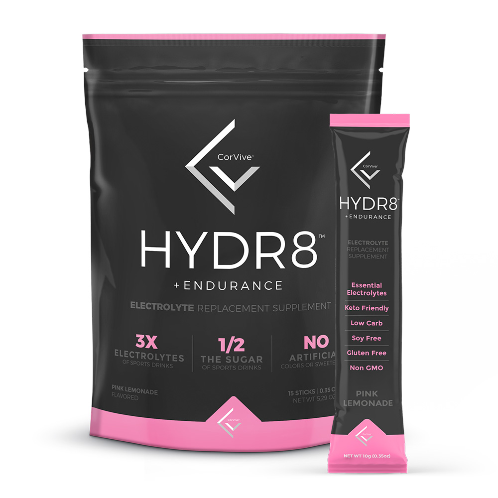 HYDR8 + ENDURANCE™ Highest Quality Hydration Beverage Available